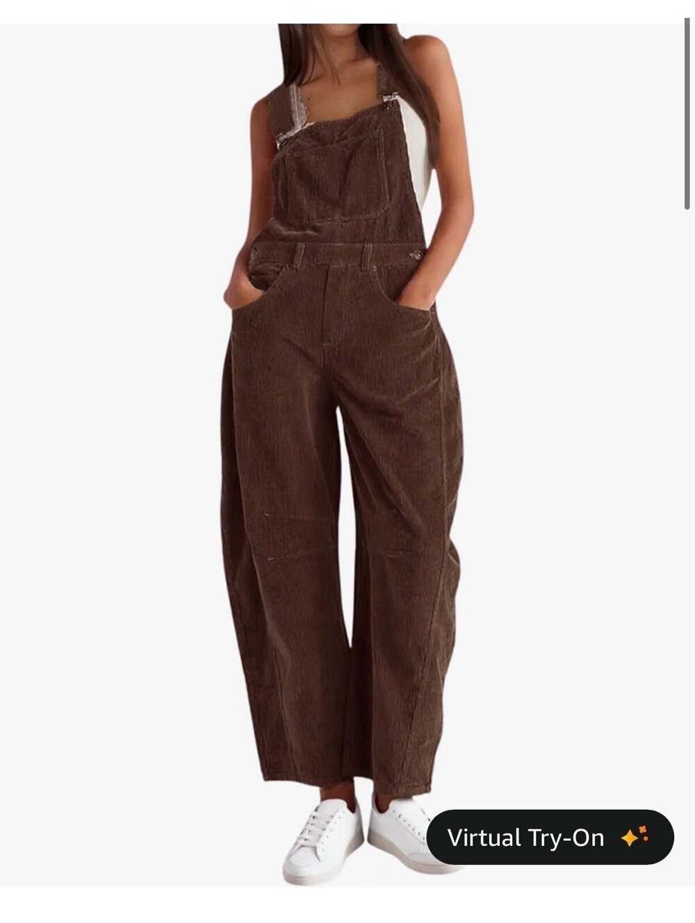 Women's Corduroy Overalls